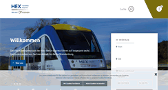 Desktop Screenshot of hex-online.de